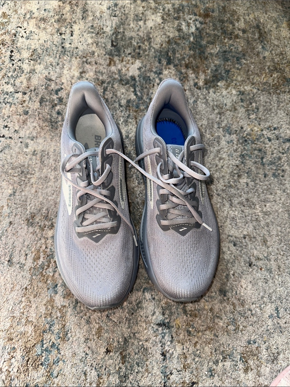 Neutral Gray Athletic Sneakers